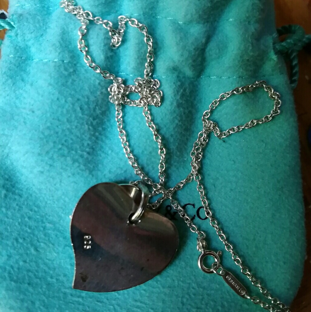 Tiffany  & co.double heart - Picture 4 of 8